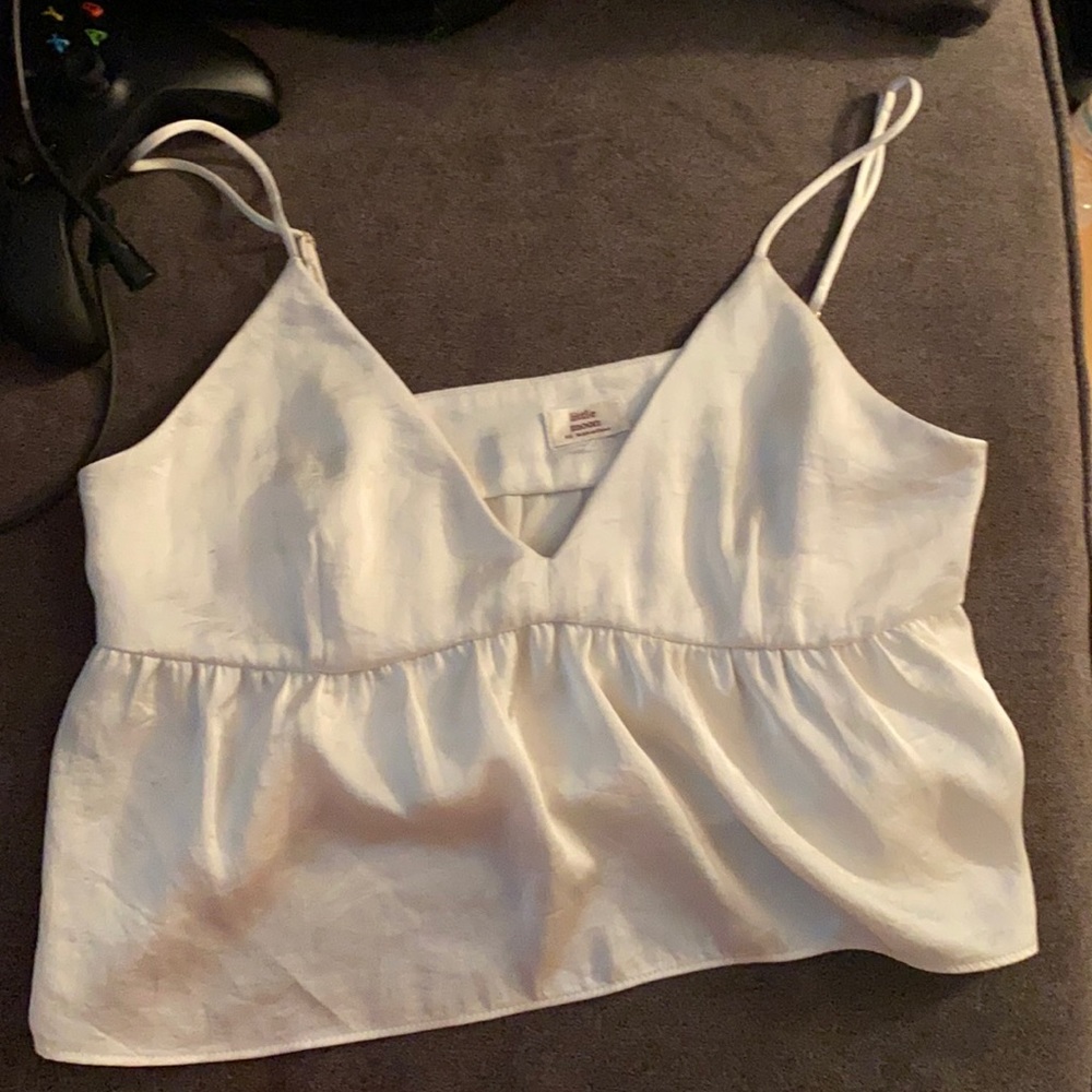 White tank top